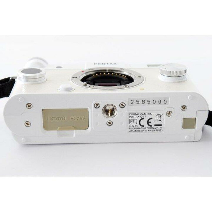 楽天市場】【中古】ペンタックス PENTAX Q-S1 レンズキット ホワイト 
