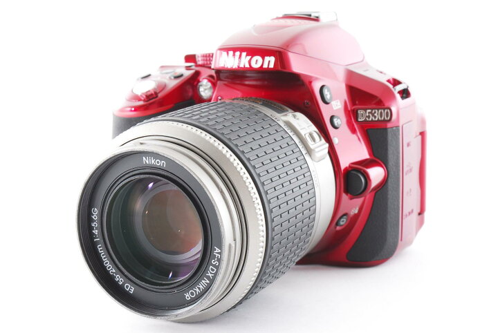 楽天市場】【中古】ニコン Nikon D5300 レッド レンズセット 美品 自分 