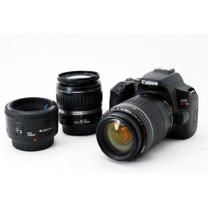 楽天市場】【中古】キヤノン Canon EOS Kiss X10 トリプルレンズセット 