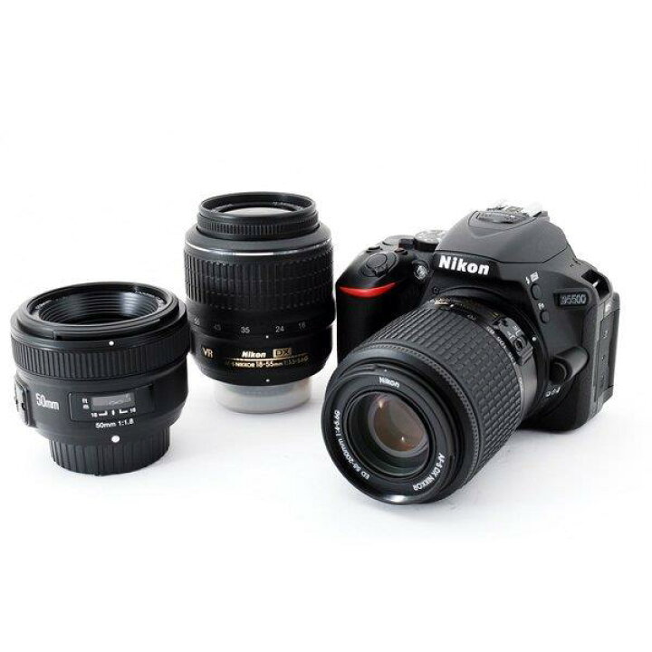 楽天市場】【中古】ニコン Nikon D5500 トリプルズームセット 美品 
