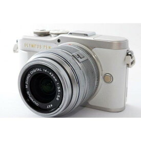 【中古】オリンパス OLYMPUS E-PL9 レンズセット ホワイト ホワイト 美品 Wi-Fiで 付 カメラ 中古 人気 おすすめ 高画質