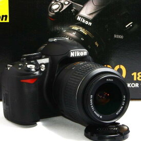 【5/23~5/27限定!最大4,000円OFF&5/25限定で最大P3倍】【中古】ニコン Nikon D3100 レンズキット ブラック 美品 一眼レフSDカードストラップ付き