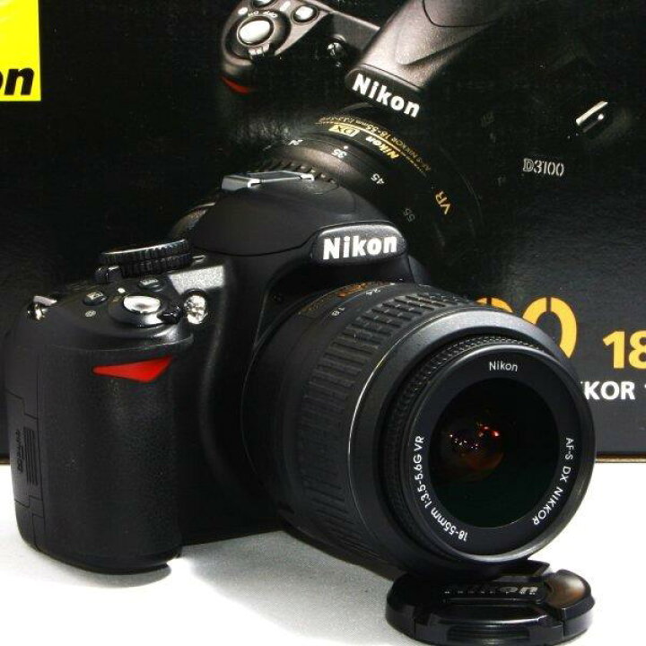 楽天市場】【中古】ニコン Nikon D3100 レンズキット ブラック 