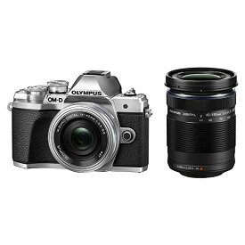 【4/24~4/27限定!最大4,000円OFF&4/25限定で最大P3倍】【中古】オリンパス OLYMPUS OM-D E-M10 MarkIII EZダブルズームキット シルバー SDカード付き SDカード付き