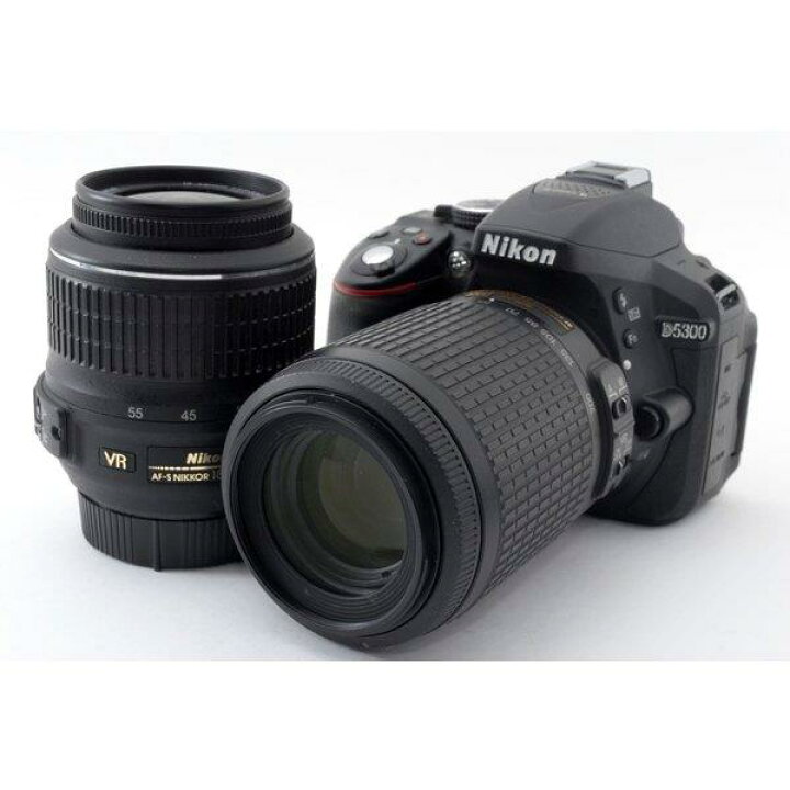 楽天市場】【中古】ニコン Nikon D5300 ダブルレンズセット ブラック 