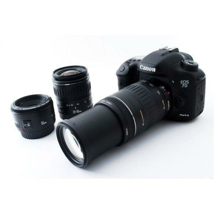 楽天市場】【中古】キヤノン Canon EOS 7D Mark II 単焦点&標準&超望遠 