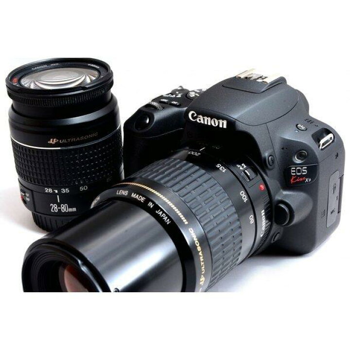 楽天市場】【中古】キヤノン Canon EOS Kiss X9 ダブルズームセット 美  