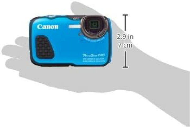 楽天市場】【中古】Canon デジタルカメラ Power Shot D30 光学5倍 