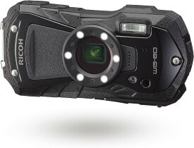 【中古】RICOH WG-80 BLACK リコー本格防水デジタルカメラ 14m防水 (連続2時間) 1.6m耐衝撃 防塵 -10℃耐寒 アウトドアで活躍するタフネスボディ CALSモード搭載で 現場記録など幅広いビジネスシーンで活躍3121