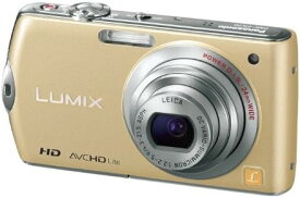 【中古】パナソニック デジタルカメラ LUMIX FX70 リュスクゴールド DMC-FX70-N