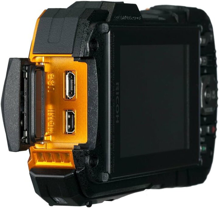 楽天市場】【中古】RICOH 防水デジタルカメラ RICOH WG-50 オレンジ  