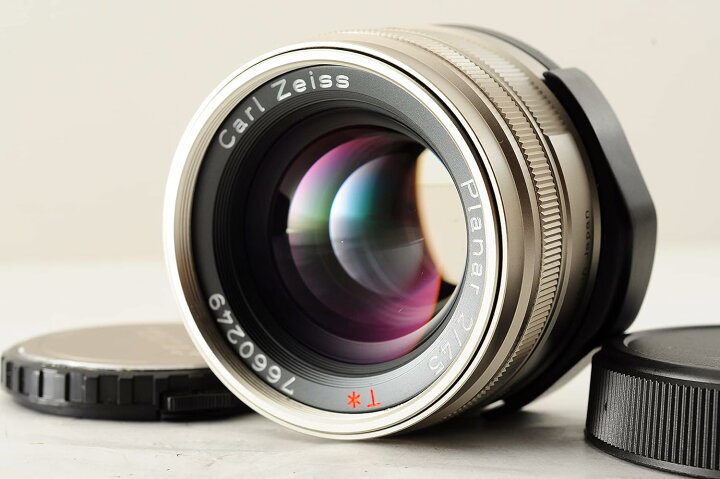 楽天市場】【中古】CONTAX コンタックス G用 Planar 45mm F2 T* (Carl 