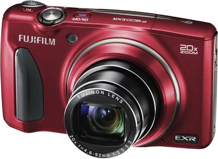 楽天市場】【中古】FUJIFILM デジタルカメラ F900EXR R レッド 1/2型 
