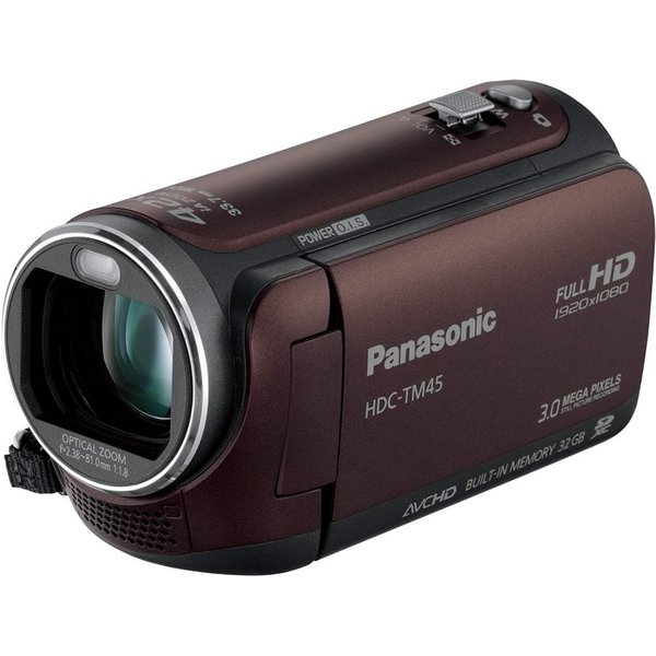 ビジネスバック パナソニック デジタルハイビジョンビデオカメラ TM45 内蔵メモリー32GB ショコラブラウン HDC-TM45-T 