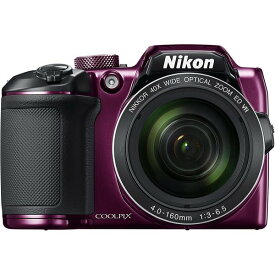 【6/1限定!全品P3倍】【中古】ニコン Nikon デジタルカメラ COOLPIX B500 光学40倍ズーム 1602万画素 単三電池 プラム B500PU