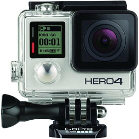 【4/24~4/27限定!最大4,000円OFF&4/25限定で最大P3倍】【中古】ゴープロ GoPro ウェアラブルカメラ HERO4 シルバーエディション アドベンチャー SDカード付き