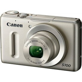 【6/1限定!全品P3倍】【中古】キヤノン Canon デジタルカメラ PowerShot S100 シルバー PSS100 SL 1210万画素 広角24mm 光学5倍ズーム 3.0型TFT液晶カラーモニター