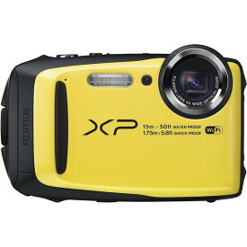 【中古】フジフィルム FUJIFILM デジタルカメラ XP90 防水 イエロー FX-XP90Y