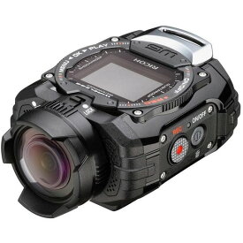 【中古】リコー RICOH 防水アクションカメラ WG-M1 ブラック WG-M1 BK SDカード付き