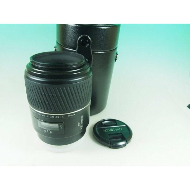 楽天市場】【中古】ミノルタ MINOLTA AF レンズ 100mm F2.8 Macro D 