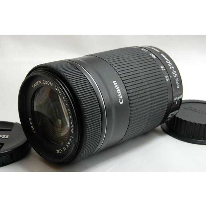 楽天市場】【中古】キヤノン Canon EF-S 55-250mm f/4-5.6 IS STM 美品 