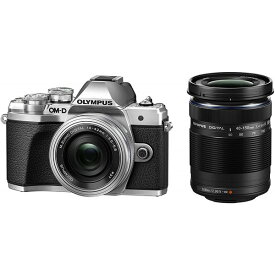 【4/24~4/27限定!最大4,000円OFF&4/25限定で最大P3倍】【中古】オリンパス OLYMPUS OM-D E-M10 MarkIII EZダブルズームキット シルバー