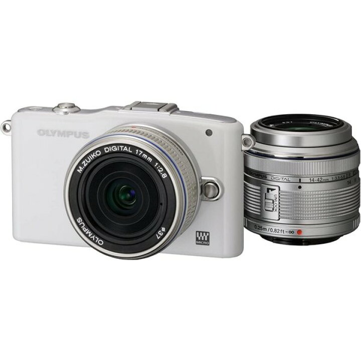 楽天市場】【中古】オリンパス OLYMPUS PEN mini E-PM1 ツインレンズ 