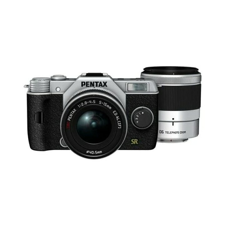 楽天市場】【中古】ペンタックス PENTAX ミラーレス一眼 Q7 シルバー 