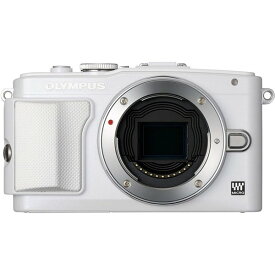 【6/1限定!全品P3倍】【中古】オリンパス OLYMPUS E-PL6 ボディ ホワイト E-PL6 BODY WHT SDカード付き