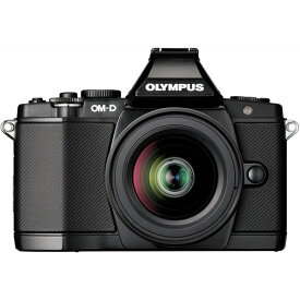 【中古】オリンパス OLYMPUS OM-D E-M5 レンズキット ブラック SDカード付き