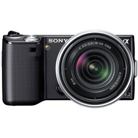 【6/4~6/11限定!最大4,000円OFF&6/5, 6/10限定で最大P3倍】【中古】ソニー SONY NEX-5 ズームレンズキット ブラック NEX-5K/B