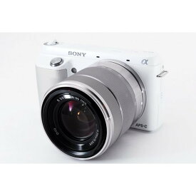 【6/4~6/11限定!最大4,000円OFF&6/5, 6/10限定で最大P3倍】【中古】ソニー SONY NEX-F3 ホワイト レンズキット 美品 自撮り可能な液晶画面・高画質・軽量 ストラップ付き