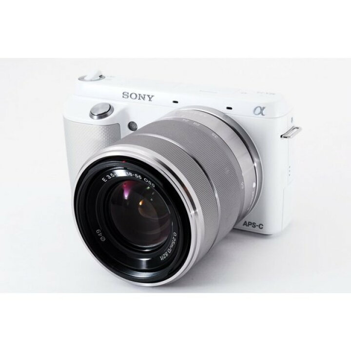 楽天市場】【中古】ソニー SONY NEX-F3 ホワイト レンズキット 美品 自 