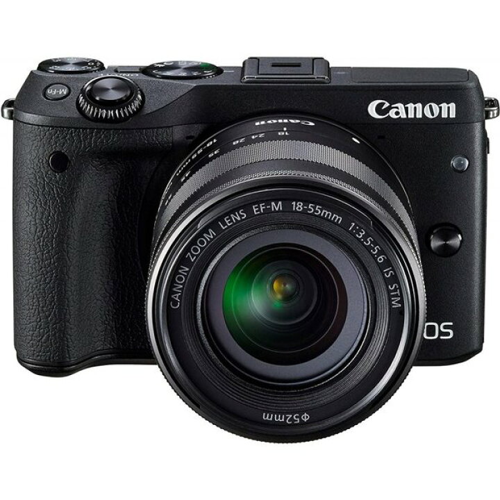 楽天市場】【中古】キヤノン Canon EOS M3 ブラック レンズキット 