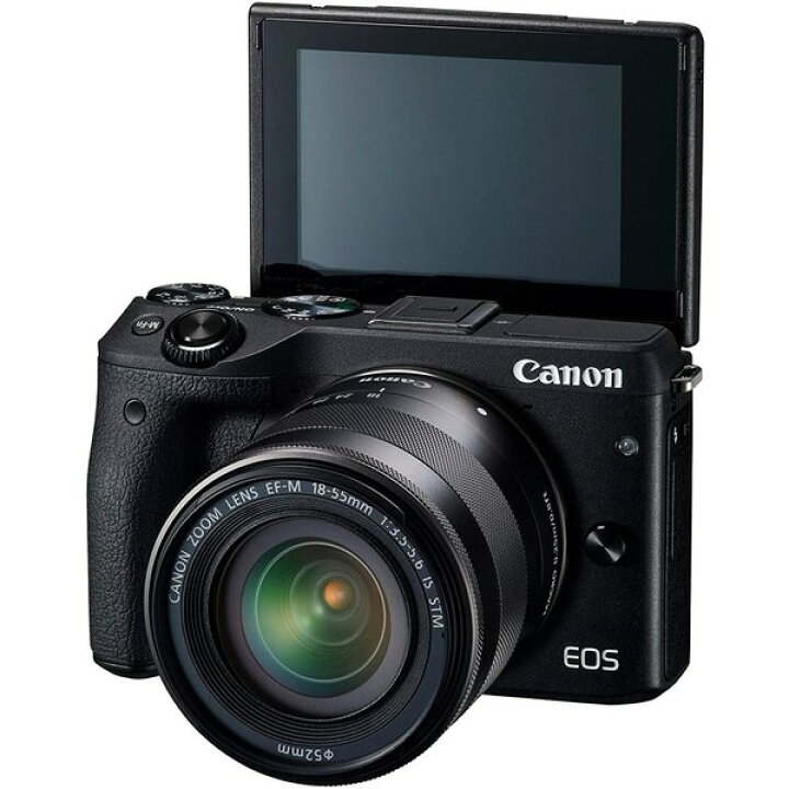 楽天市場】【中古】キヤノン Canon EOS M3 ブラック レンズキット 