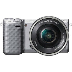 【6/4~6/11限定!最大4,000円OFF&6/5, 6/10限定で最大P3倍】【中古】ソニー SONY NEX-5T パワーズームレンズキット シルバー SDカード付き