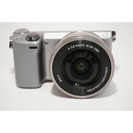 【4/24~4/27限定!最大4,000円OFF&4/25限定で最大P3倍】【中古】ソニー SONY α NEX-5R パワーズームレンズキット シルバー NEX-5RL/S SDカード付き