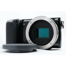 【6/4~6/11限定!最大4,000円OFF&6/5, 6/10限定で最大P3倍】【中古】ソニー SONY α NEX-5Rボディ ブラック NEX-5R/B SDカード付き