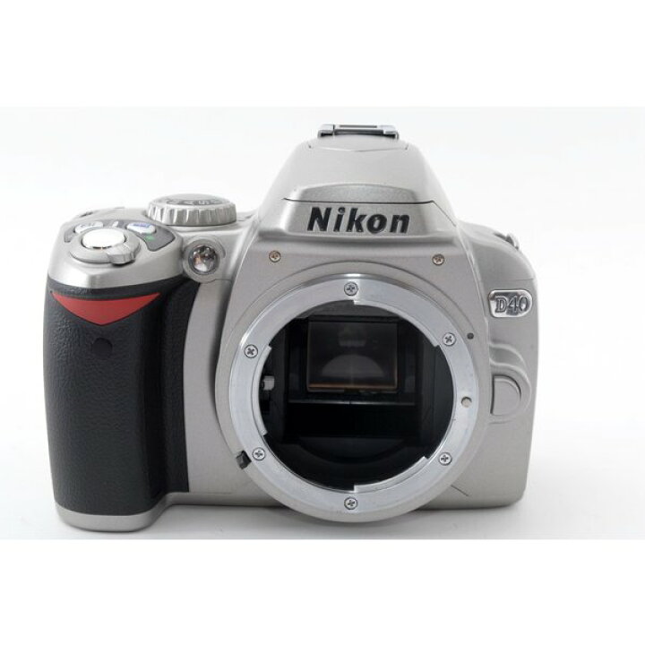 楽天市場】【中古】ニコン Nikon D40 ダブルズームセット シルバー 