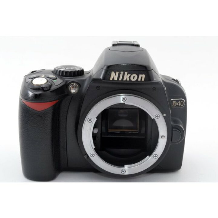 楽天市場】【中古】ニコン Nikon D40 ダブルズームセット ブラック 美 