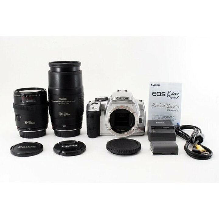 楽天市場】【中古】キヤノン Canon EOS Kiss Digital X 標準&望遠 