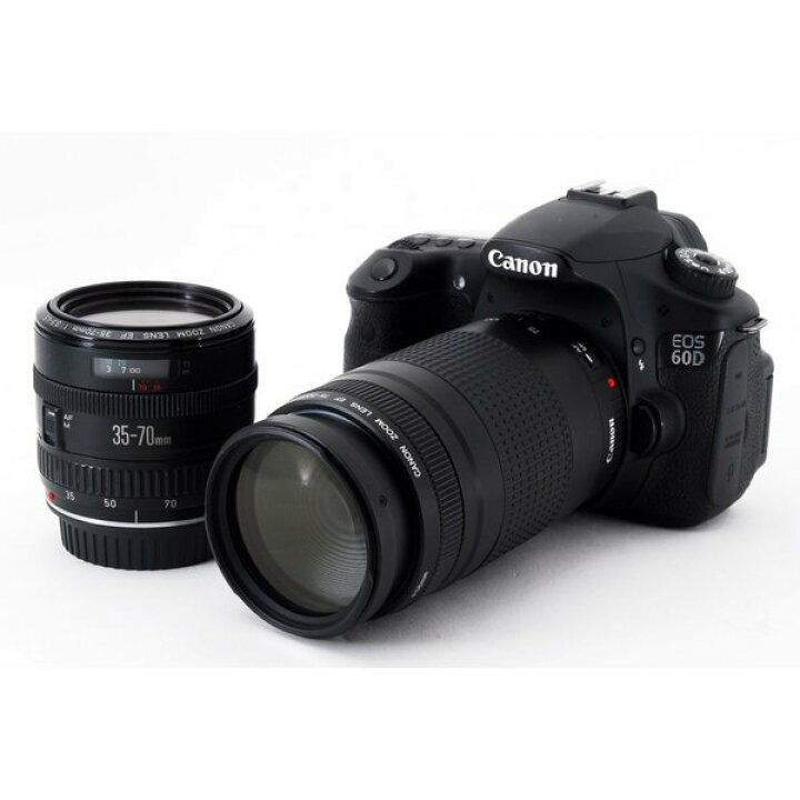 楽天市場】【中古】キヤノン Canon EOS 60D 超望遠ダブルズームセット 