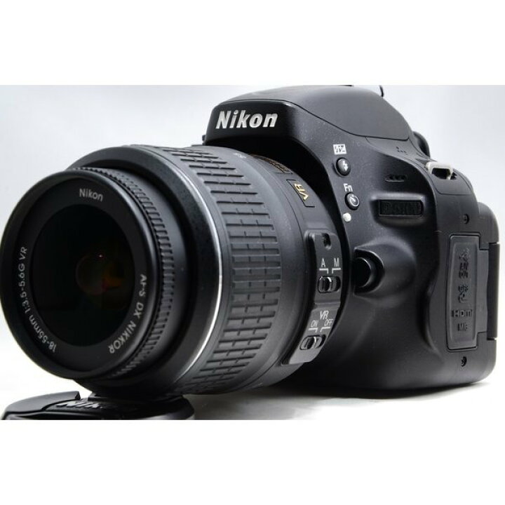 楽天市場】【中古】ニコン Nikon D5100 レンズセット ブラック 美品 