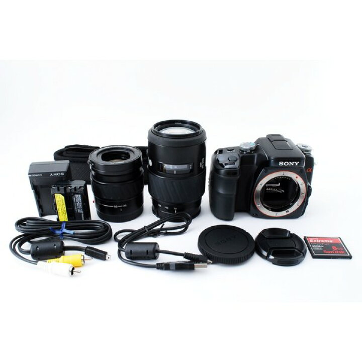 楽天市場】【中古】ソニー SONY α100 DSLR-A100 初心者に最適 標準望遠 