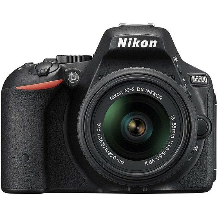 楽天市場】【中古】ニコン Nikon D5500 18-55 ブラック VRII レンズ 