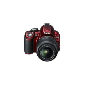 【5/23~5/27限定!最大4,000円OFF&5/25限定で最大P3倍】【中古】ニコン Nikon D3100 18-55 VR Kit D3100 RD SDカード付き