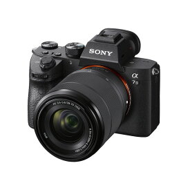 [新品]SONY ソニー ミラーレス一眼カメラ α7 III ズームレンズキット （ILCE-7M3K）