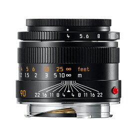 [新品]ライカ Leica マクロ・エルマーM f4.0/90mm ブラック (11670)　MACRO-ELMAR マクロレンズ