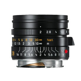 [新品]ライカ Leica ズミクロン M f2/28mm ASPH. ブラック (11672) 大口径・広角レンズ