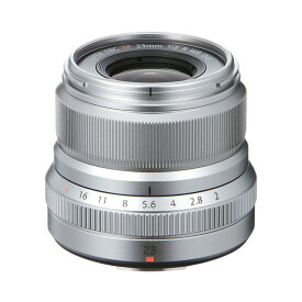 [新品]FUJIFILM フジフイルム 標準単焦点レンズ XF 23mm F2 R WR シルバー
